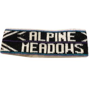 Vintage Alpine Meadows Ski Resort Headband